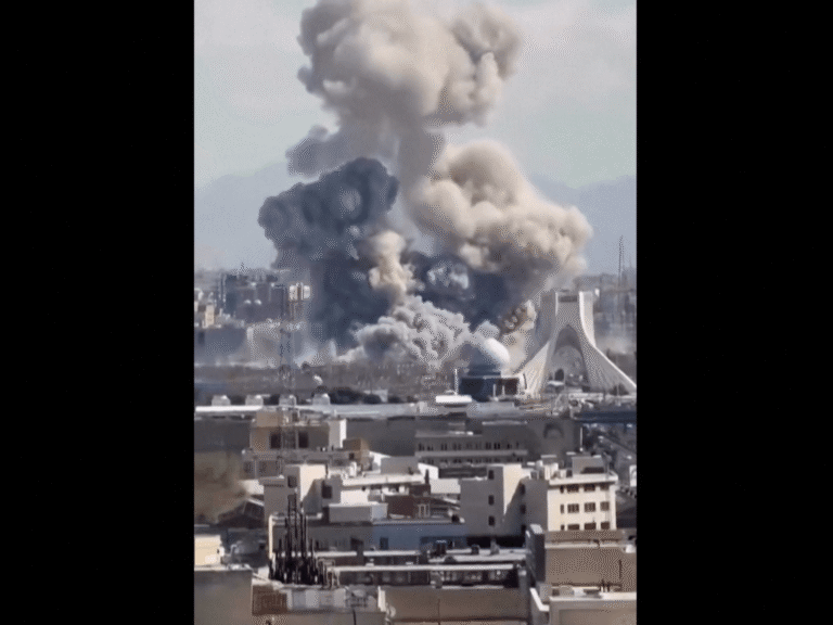 Video shows explosions near Tehran’s Azadi Tower | Israel-Iran conflict