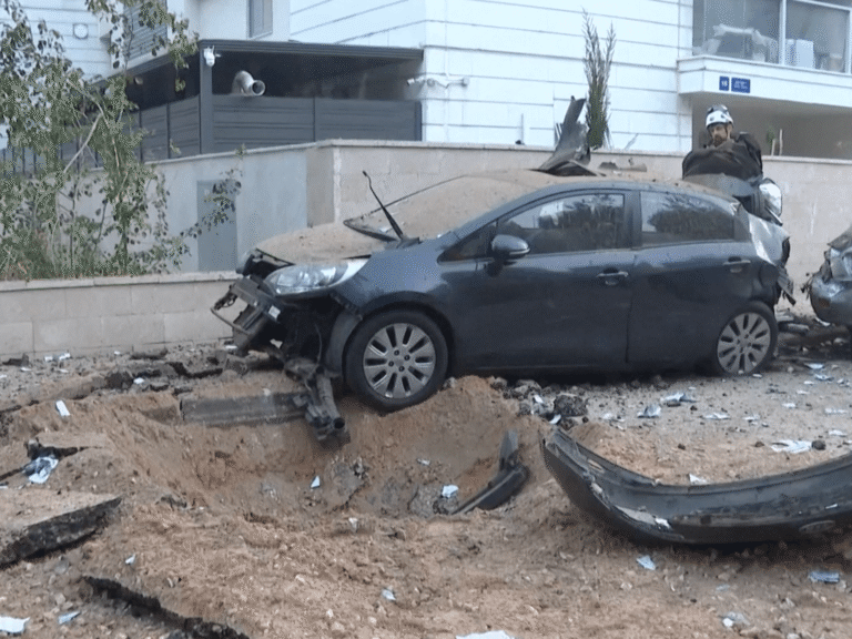 Aftermath of Iranian ‘revenge’ strikes on Israel leaves destruction, two ki | US-Israel war on Iran