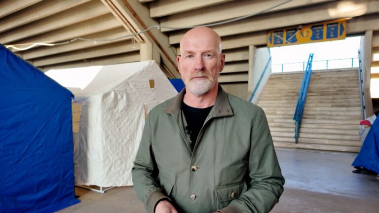 Lebanon stadium turned into shelter for forcibly displaced