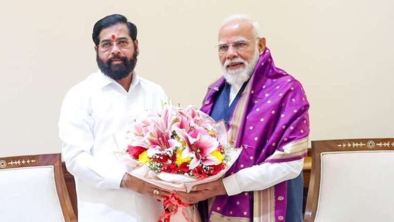 Maharashtra Deputy CM Eknath Shinde met PM Modi, what issues were discussed?