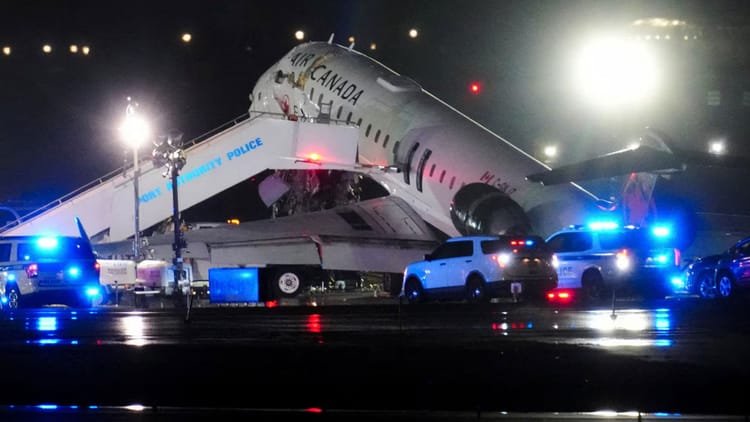 Air Canada Plane Crash: Traffic controller said- I made a mistake; Major plane crash at New York airport – Air Canada Plane Crash Traffic Controller Says I Made Mistake Two Pilots Killed At Laguardia Airport New York