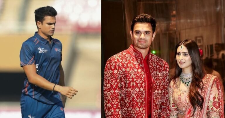 Arjun Tendulkar Saaniya Chandok: Garland garlanded Sania Chandok a day before, Arjun Tendulkar came on the field the very next day