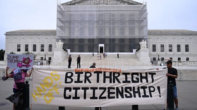 Supreme Court hears arguments on birthright citizenship this week