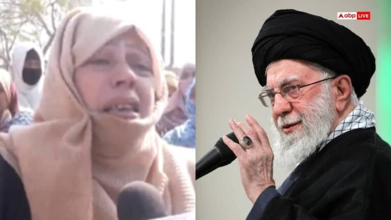 ‘My Khamenei was killed by deceit’, Muslim women crying in Lucknow over the death of Iran’s Supreme Leader