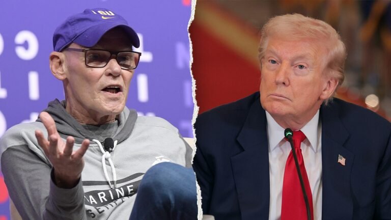 Carville unleashes profanity-laced tirade against Trump, says he has TDS
