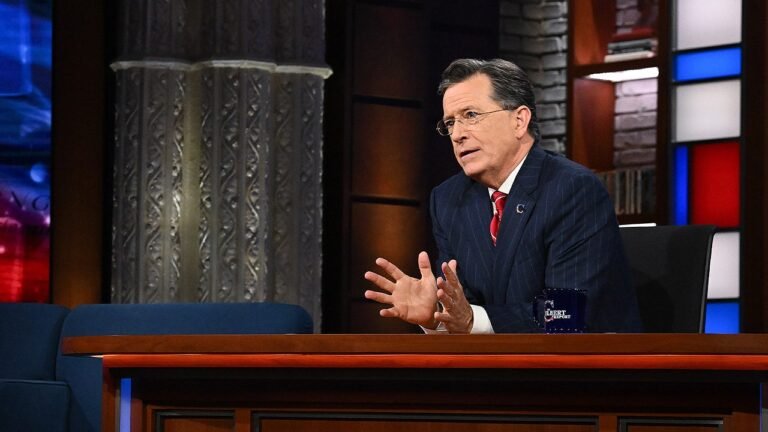 Variety writer slams Colbert’s final season as celebrity-fueled ego trip