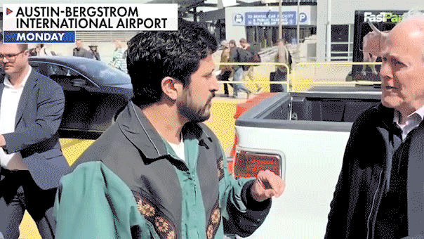 Cornyn, Casar clash over TSA funding during food delivery event at airport
