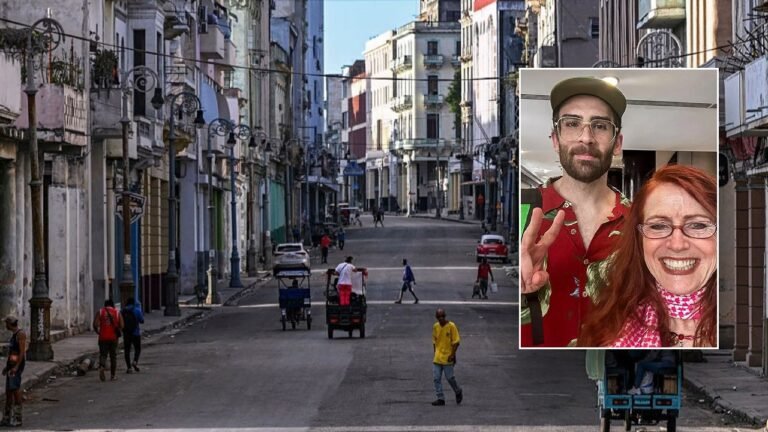 Activists protest Cuba sanctions while staying in luxury amid power outages