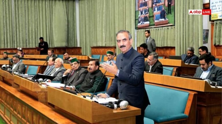 Himachal: Opposition not satisfied with CM Sukhu’s answer after budget discussion in the House, walked out