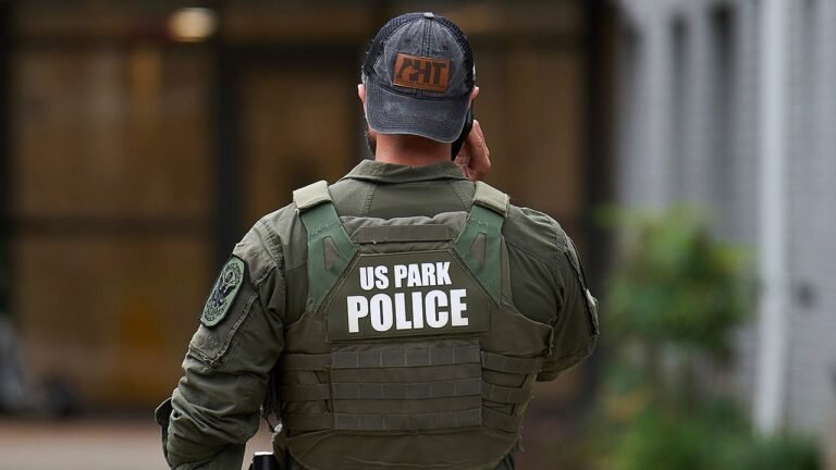 2 arrested after U.S. Park Police officer shot in Washington, DC