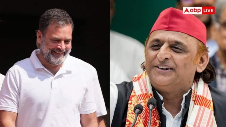 Asked Akhilesh Yadav- Why does Rahul Gandhi come to Parliament wearing a T-shirt? SP Chief gave a funny answer