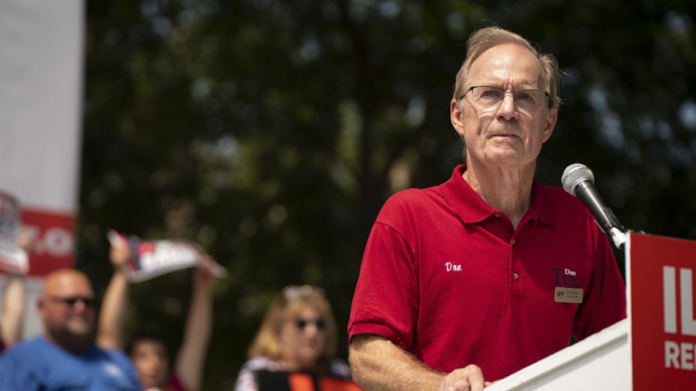 Republican nominee chosen to challenge for Durbin’s Illinois Senate seat