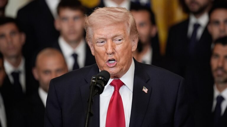 Trump criticizes MLB during Inter Miami White House celebration