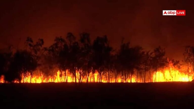 Indore Airport Fire: Fire in Indore Airport premises, fire department team arrived to extinguish it