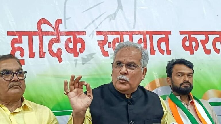 Former Chhattisgarh CM Bhupesh Baghel’s verbal attack on Home Minister Amit Shah, said- he is lying