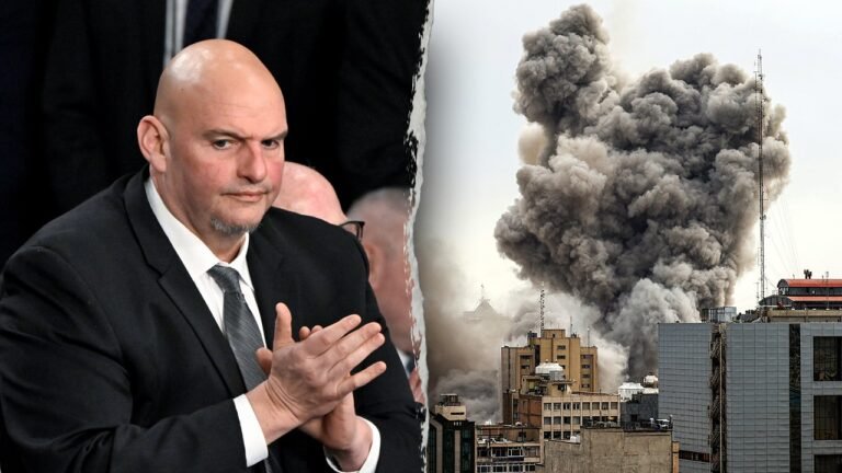 Fetterman defends Iran strikes, blasts Democratic critics in party
