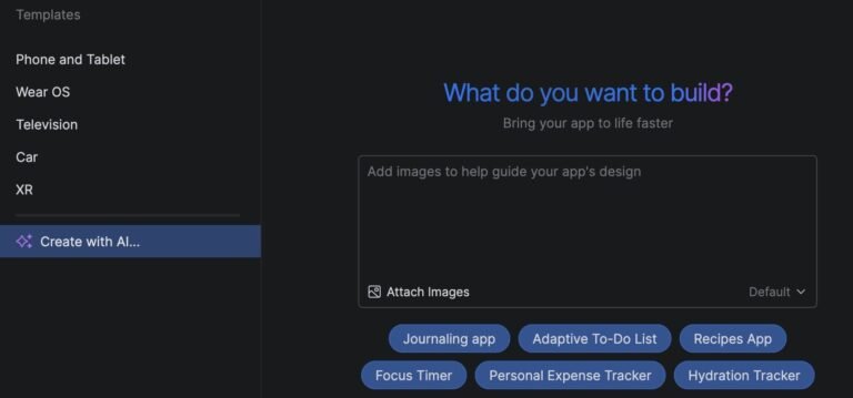 Android Studio Panda 2 ships with ‘create with AI’ feature • The Register