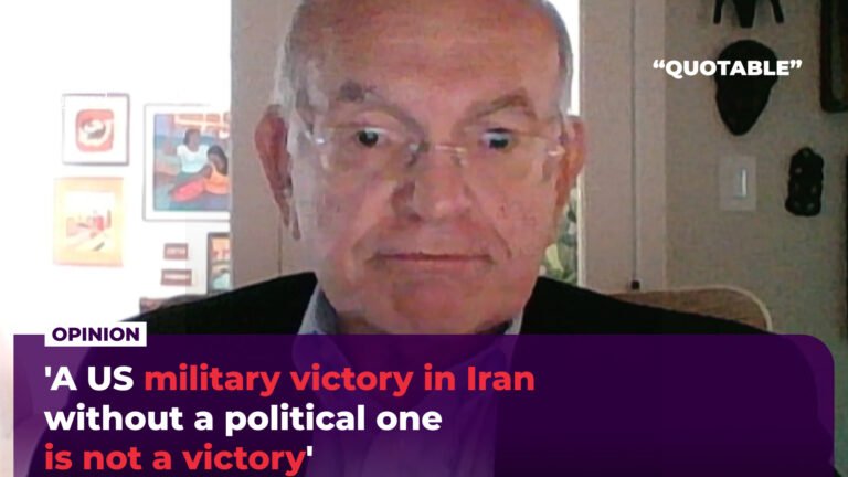 ‘A US military victory in Iran without a political one is not a victory’ | Donald Trump