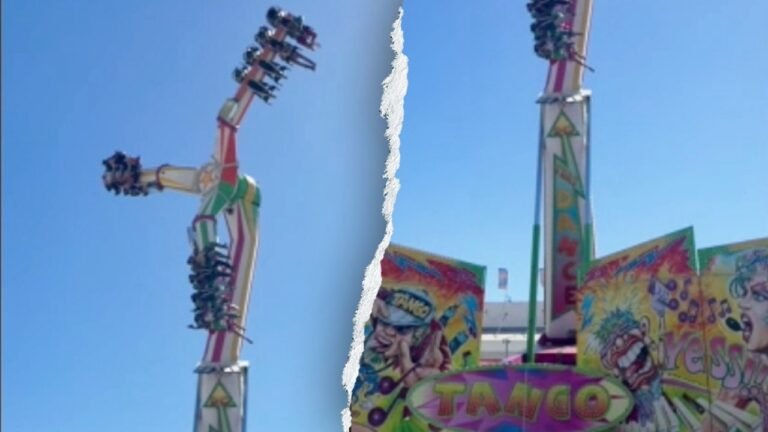 Texas amusement ride malfunction leaves people dangling in the air