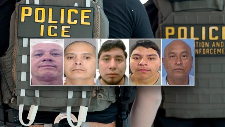 ICE arrests 5 illegal immigrants convicted of violent crimes, DHS says