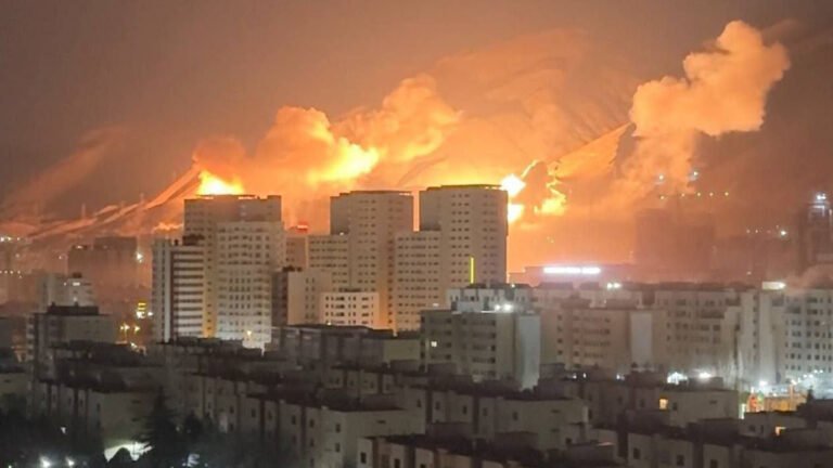 Tehran comes under attack from new round of Israeli strikes | Israel-Iran conflict