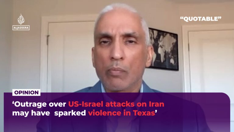 ‘Outrage over US-Israel attacks on Iran may have sparked violence in Texas’ | Israel-Iran conflict