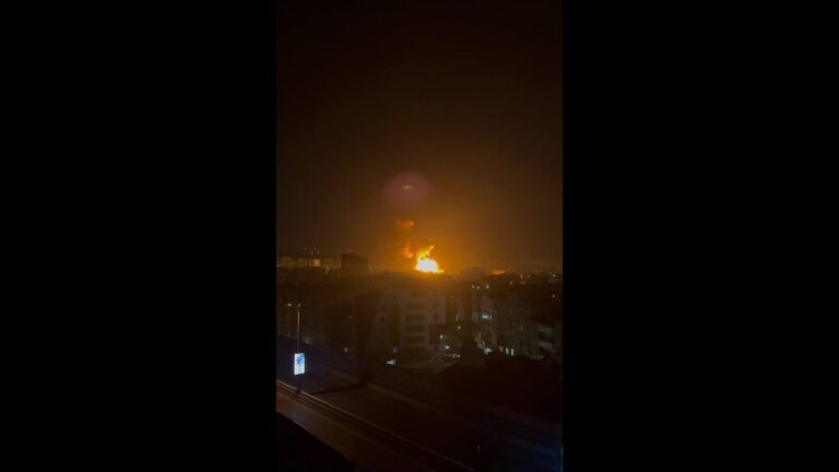 New wave of heavy Israeli strikes hit Tehran | Israel-Iran conflict