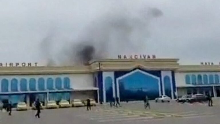 Iran drone attack at Azerbaijan airport | Israel-Iran conflict