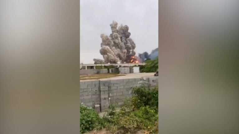 Huge explosion seen in Tehran as strikes on Iran continue | Newsfeed