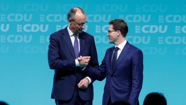 ‘We stand with Israel’: Germany’s Friedrich Merz scolds protester | Israel-Iran conflict