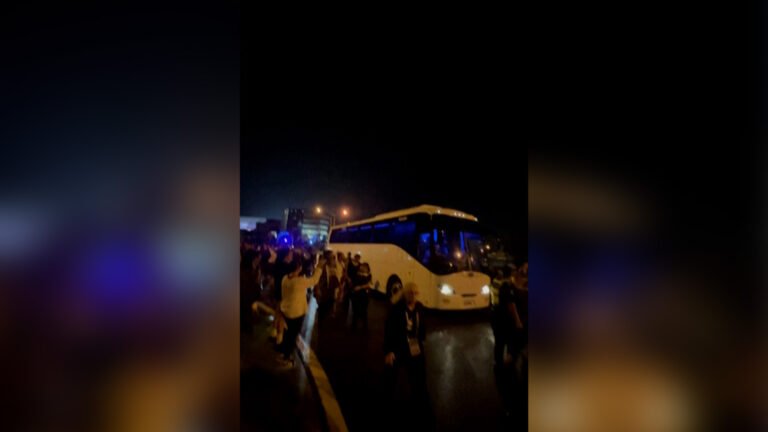 Crowd chants ‘save our girls’ at bus carrying Iran women’s team | US-Israel war on Iran News