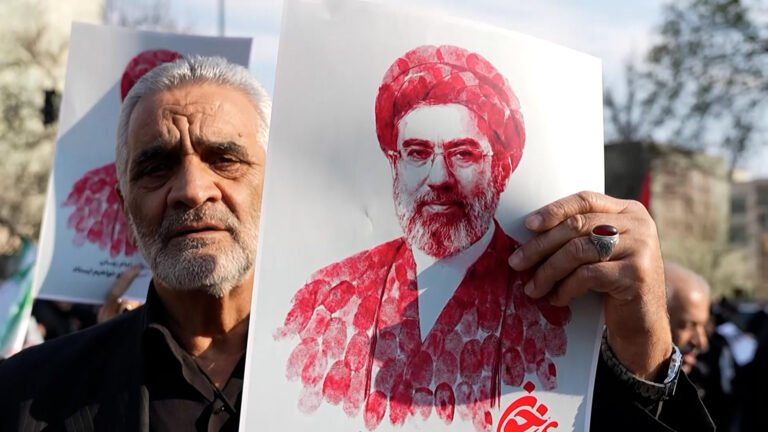 Iranians rally to welcome Mojtaba Khamenei as new supreme leader | US-Israel war on Iran