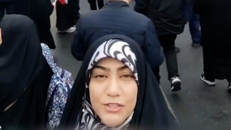 Iranian woman explains ‘Allahu Akbar’ to Americans, amid explosion in Iran | US-Israel war on Iran