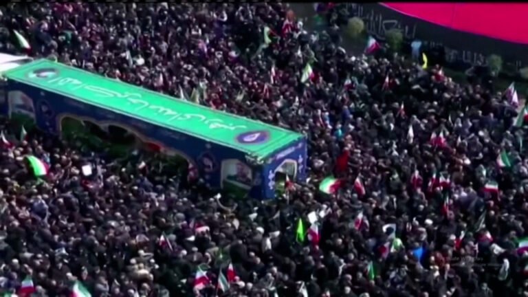 Iran holds funerals for officials Larijani and Soleimani | US-Israel war on Iran