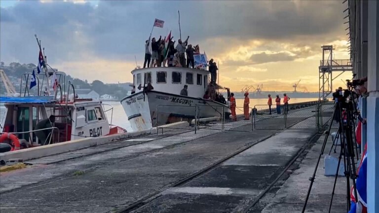Aid flotilla reaches Cuba amid US oil blockade and blackouts | Donald Trump News