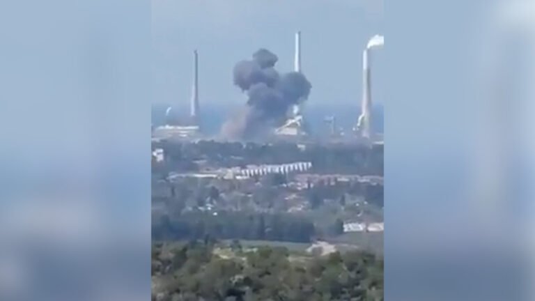 Explosions and smoke seen as Iranian missiles hit Israel | Donald Trump News