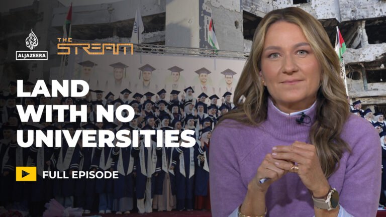 How can students in Gaza continue to learn with no universities? | Israel-Palestine conflict