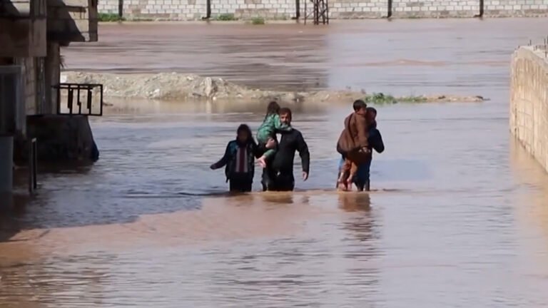 Video: Storms wash away vehicles and flood homes across Middle East | Floods