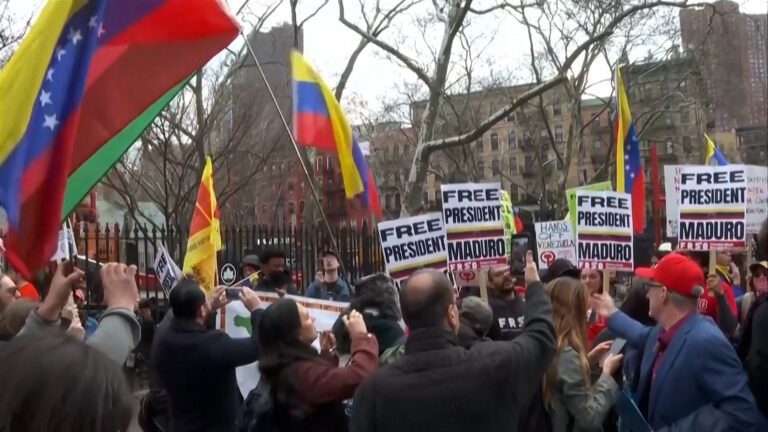 Protests erupt outside US court over Maduro case | Donald Trump News
