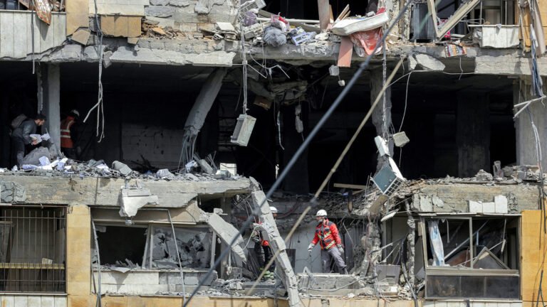 Beirut apartment damaged in Israeli strike | Israel attacks Lebanon