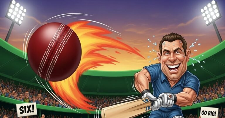 A four is hit at a speed of 120 and a six at a speed of 140, what is the science of stormy shots in cricket?