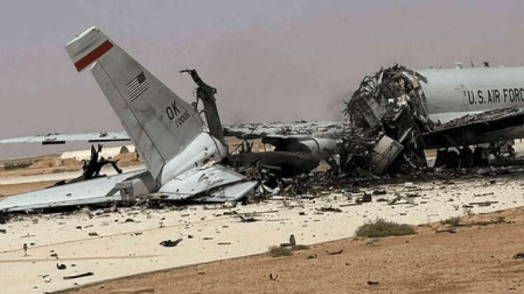 American airbase shaken by Iranian missiles: Awacs aircraft shot down, junk planes seen in video – Iran Strikes Us Airbase Saudi Arabia E-3 Sentry Plane Destroyed