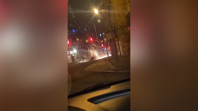 Videos show Iranian missile fragments impacting northern Israel | US-Israel war on Iran