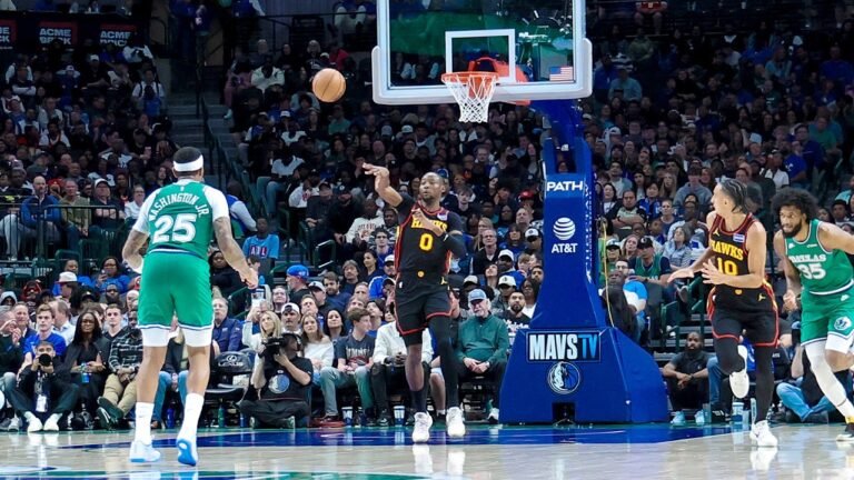 Hawks’ Jonathan Kuminga hits the sixth-longest basket in NBA history