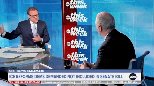 Van Hollen clashes with Jon Karl over what Dems have gained from DHS shutdown