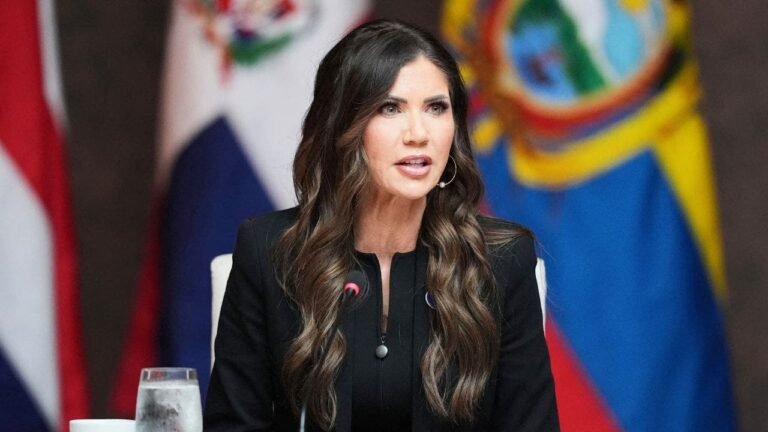Ousted DHS Secretary Noem moves to new Shield of the Americas envoy position