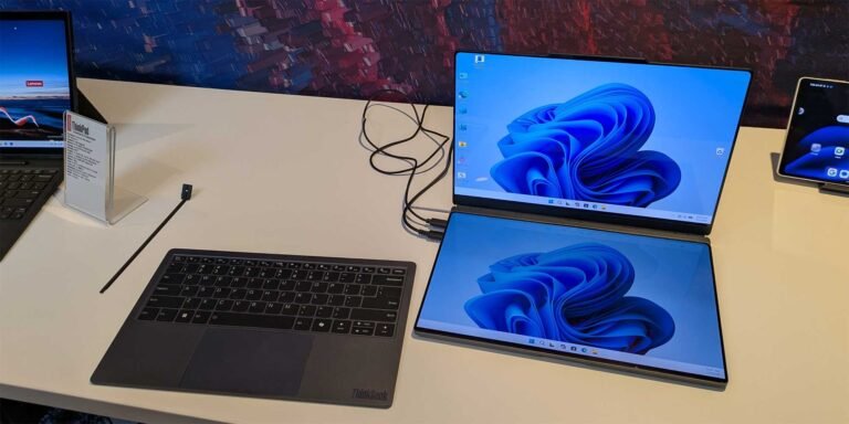 Lenovo shows laptop with removable screen, keyboard, ports • The Register