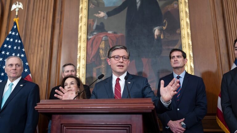 Speaker Mike Johnson outlines 3-point plan for AI: ‘America will win the race’