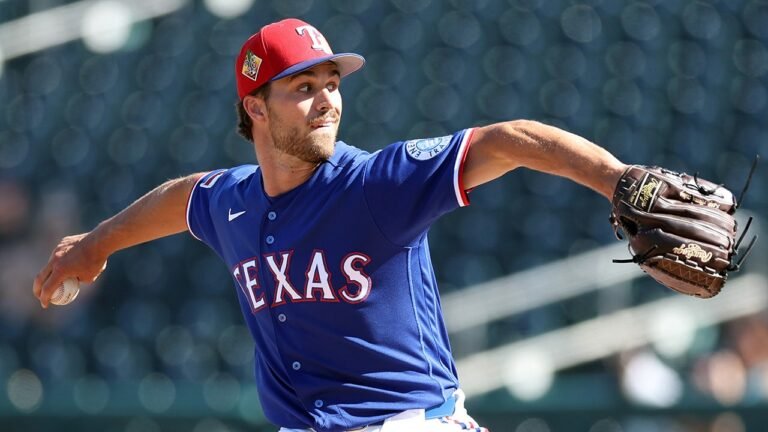 Rangers’ Carter Baumler learns he made opening day roster during game