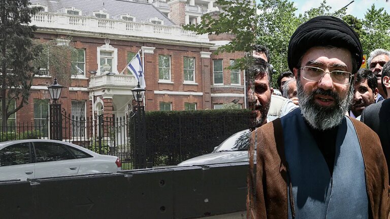 Iran’s Khamenei linked to London flats near Israeli Embassy, reports say